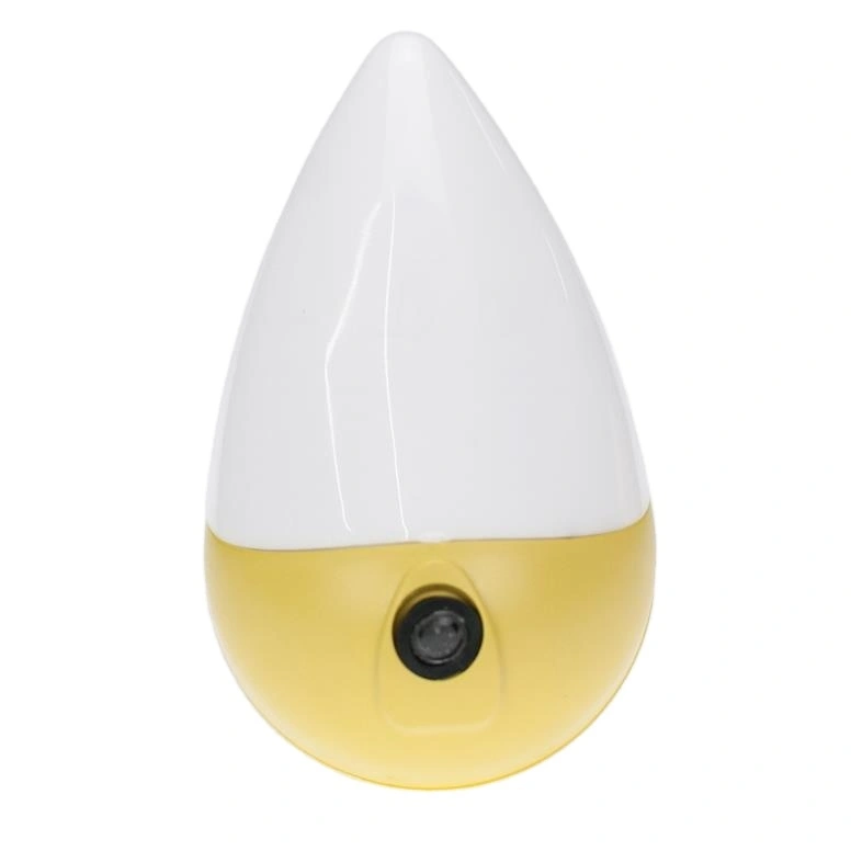 A68 Water Drop Sensor Plug In Night Light Abs Material 220v 1w Bedside Lamp Led Lamp Night Light For Home 1