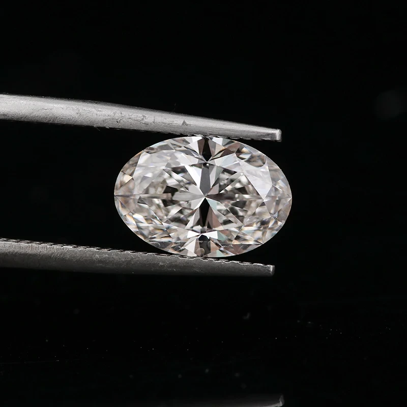 Eye Clean G Color Vs2 Oval Cut Lab Grown Diamond 1.3ct Cvd Hpht In Stock 1