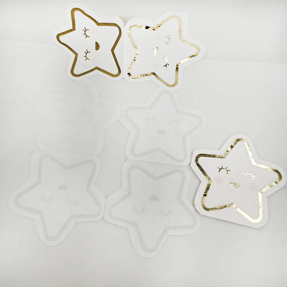 Custom Made Paper Napkins Shinning Stars Design Wholesale - Xiangsheng 6