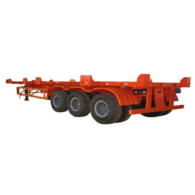 Cost-Effective Gooseneck Skeletal Trailer Factory Price 6