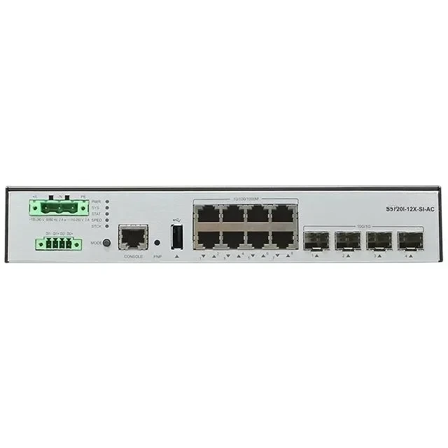 S5720I-12X-SI-AC S5700 Series Ethernet Switch with 8*10/100/1000base-T Ports 1