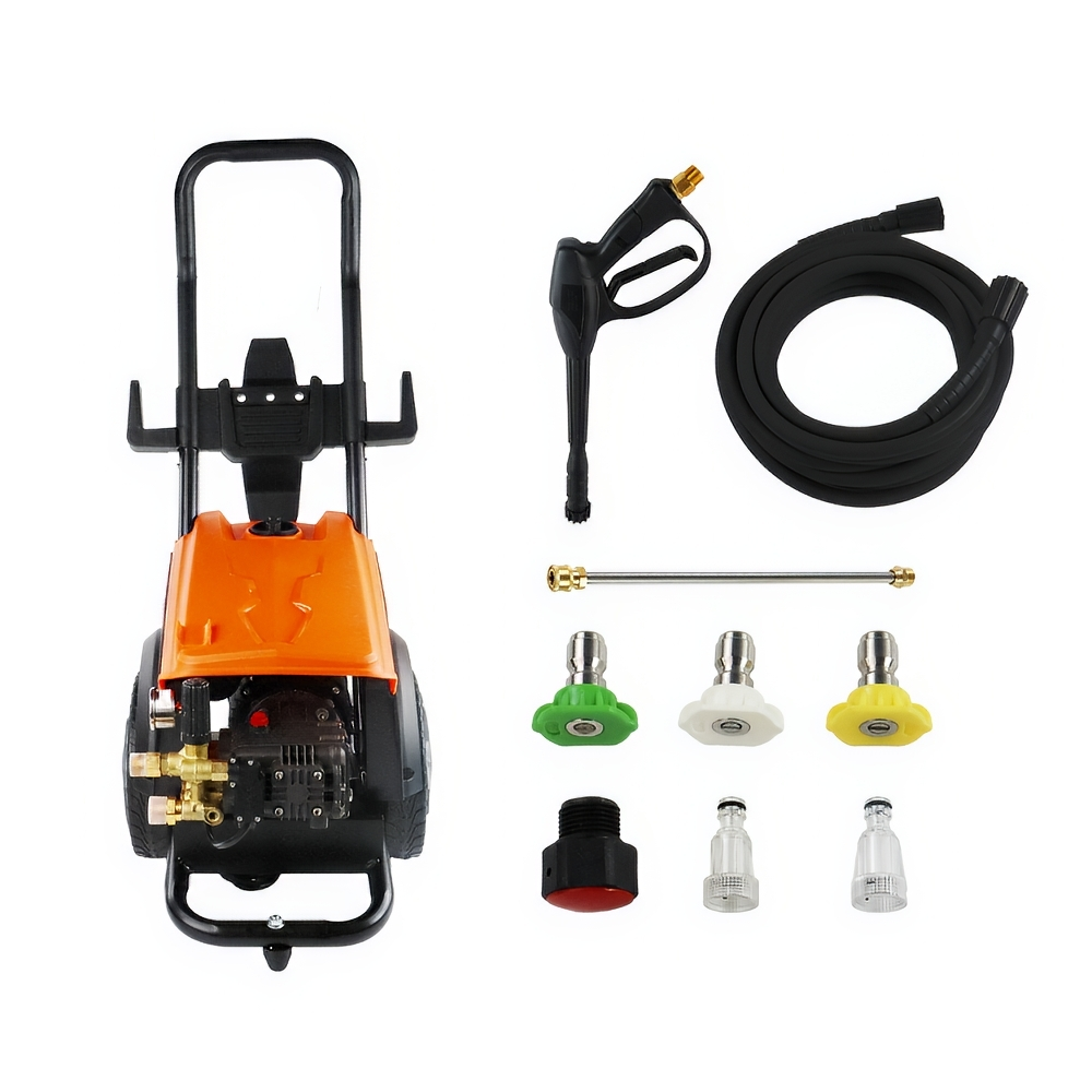 Electric High Pressure Car Washer 120bar With Water Jet Gun 1