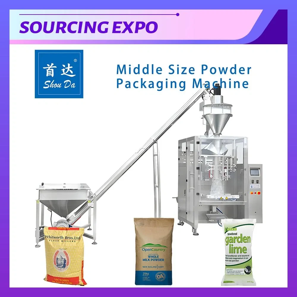 Easy to Operateautomatic Pouch Packing Machine Covered with Imported Anti-static Film Powder 5