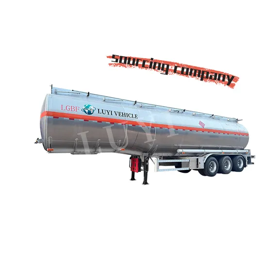 Semi trailer del tanque de combustible de aleación de aluminio | Luyi 1