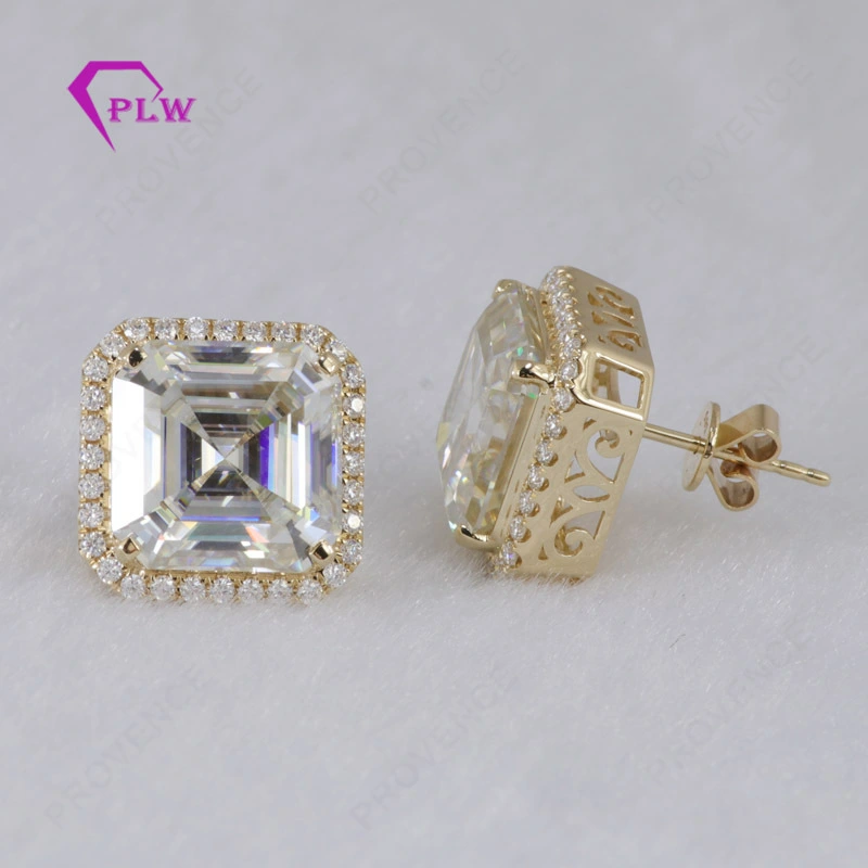 Boucle d'oreille en or jaune 18K 1