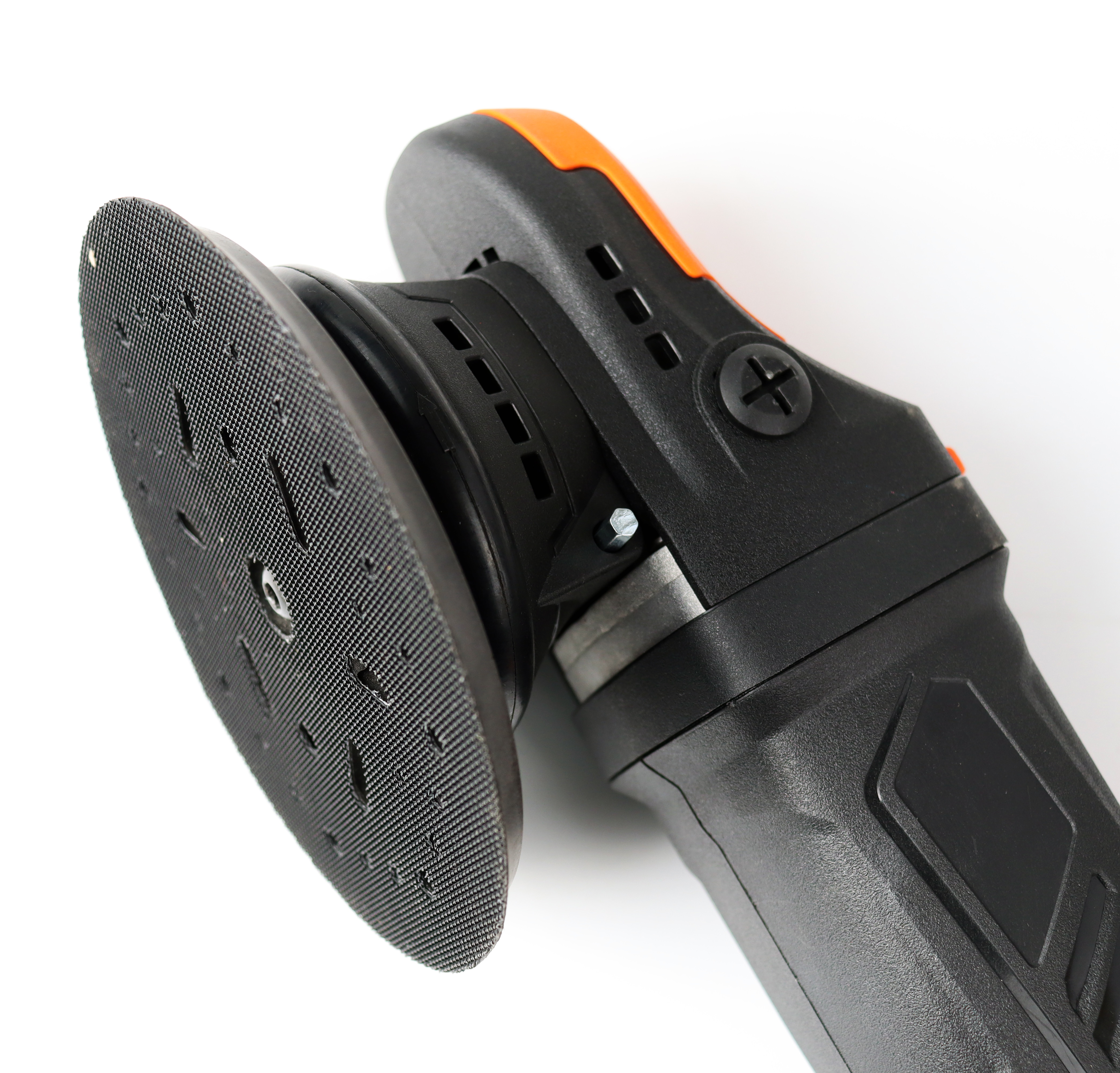 18 V Akku-Autopolierer – Dual Action 15 mm Orbit 2300–3800 U/min Geschwindigkeit mit 4000 mAh Akku 5