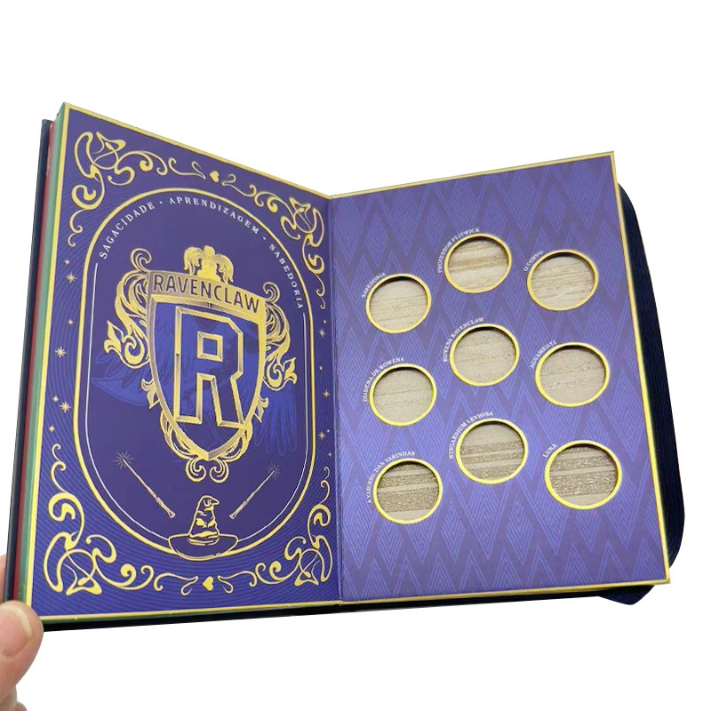 Elegant High-end Magnetic Cardboard Empty Eyeshadow Palette Packaging Finger Box 1