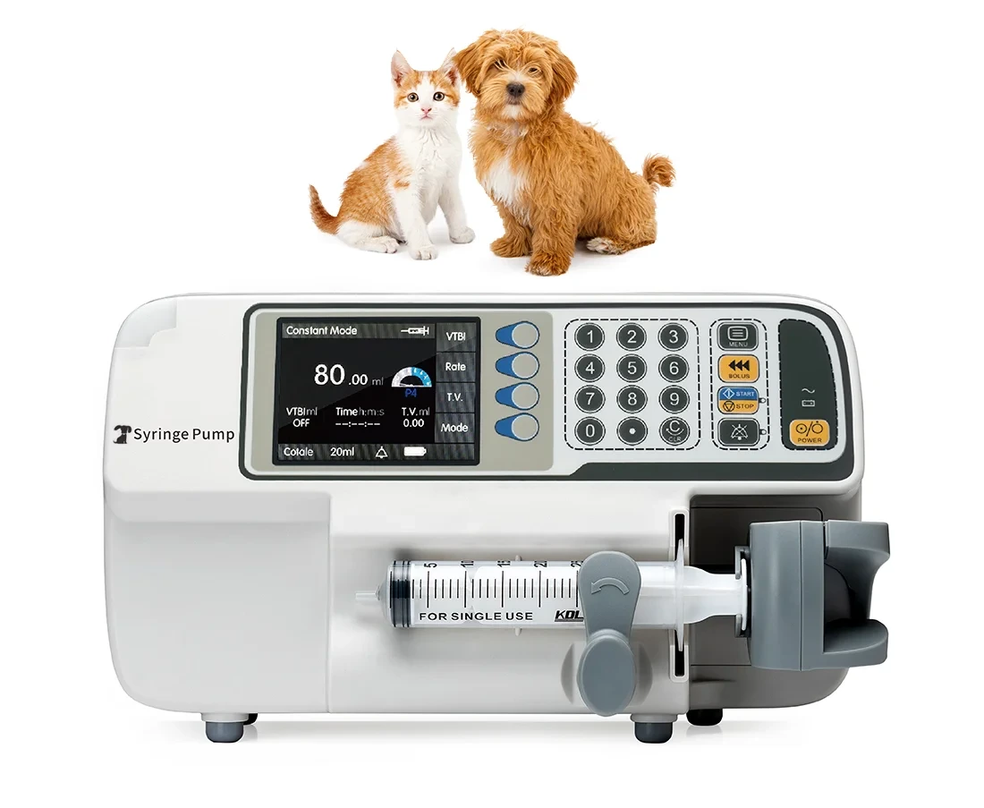 Veterinary Automatic Electric Syringe Pump Portable Accurate Injection Machine | INNORKOM 1