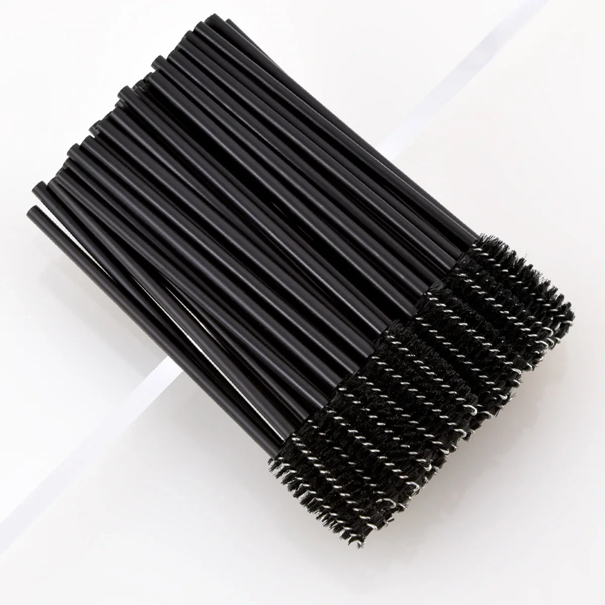 Nylon Eyelash Set 50pcs Various Colors Mascara Brushes Wholesale 1