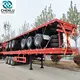 Flatbed Trailer Semi Truck with Custom Services 1820mm 5