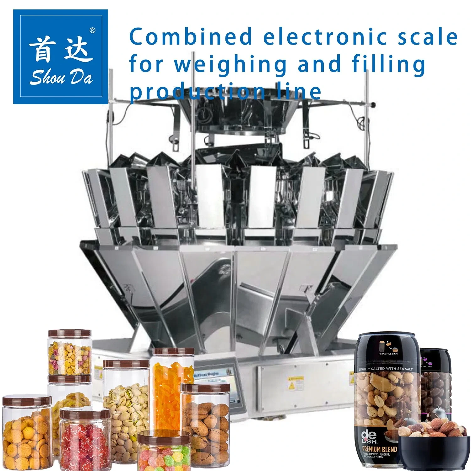 Automatic Snacks Packing Machine 180.00cm * 200.00cm * 180.00cm - - Shouda Machinery 7