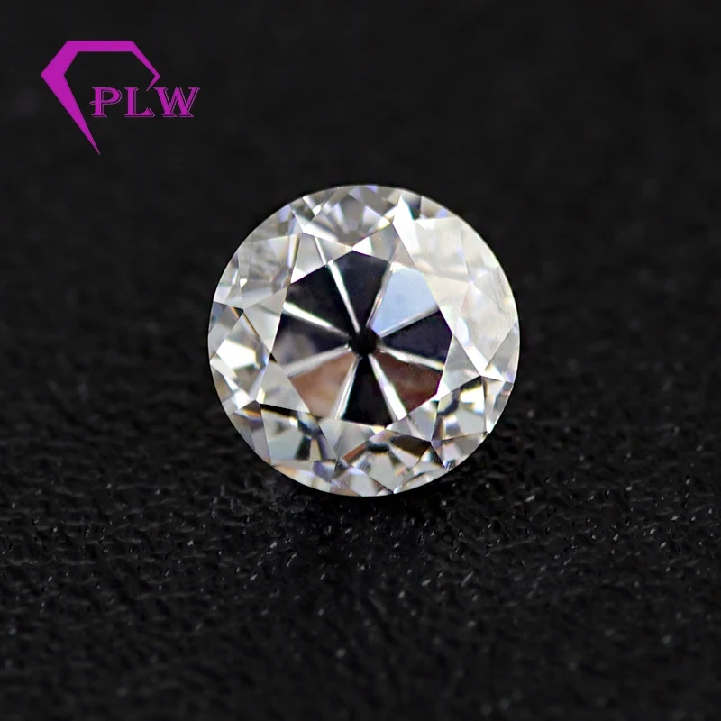 Round Shape Oec Pure White Lab Diamond Moissanites Synthetic Diamond 1