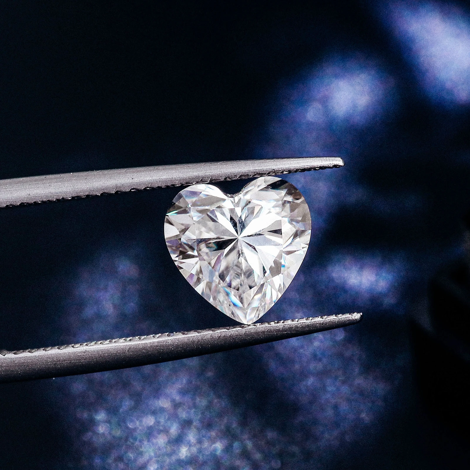 Factory Wholesale Gra Certified Heart Shape 3-10mm Moissanite Loose Stones D Color Vvs Moissanite Fine Jewelry 1