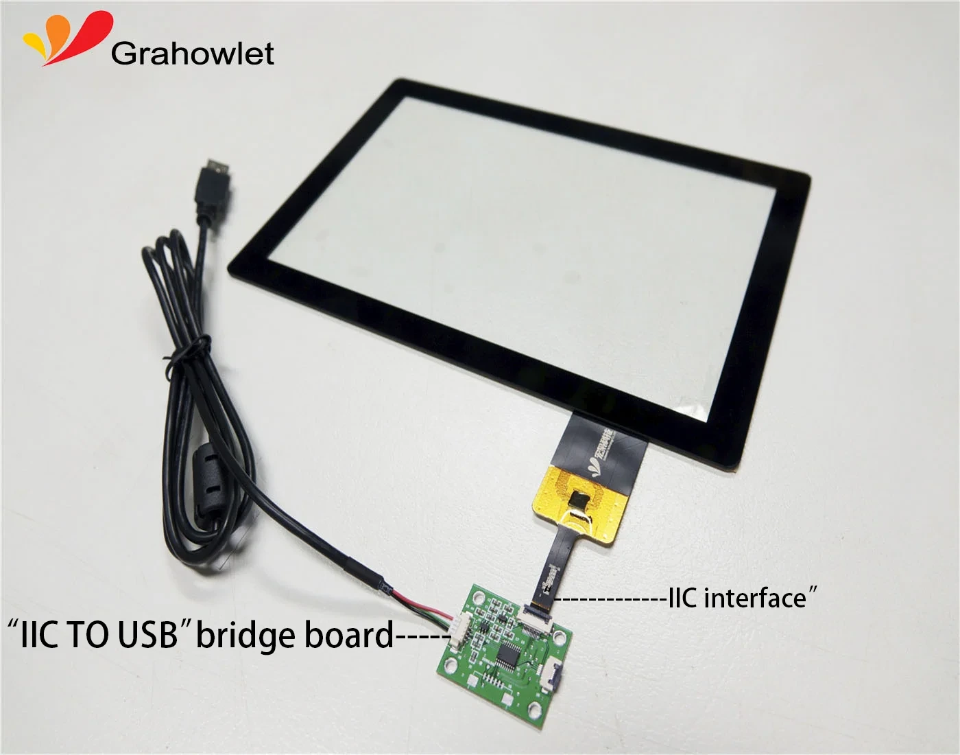 Custom Size Pcap 5 5.7 7 8 9 10.1 11 12.1 Inch I2c/usb Touch Screen Panel Capacitive Touch Screen Glass 1
