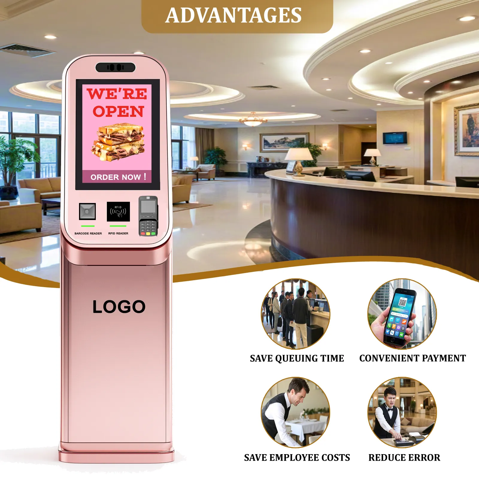 Self Ordering Kiosk Indoor - - E-Star 5
