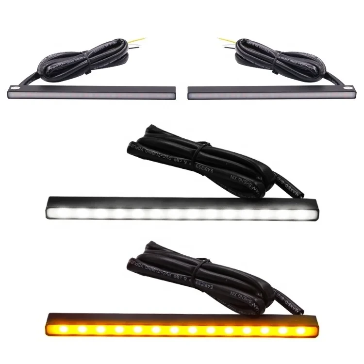 Universal 12V LED Sequential Turn Signal Lights Bar 1