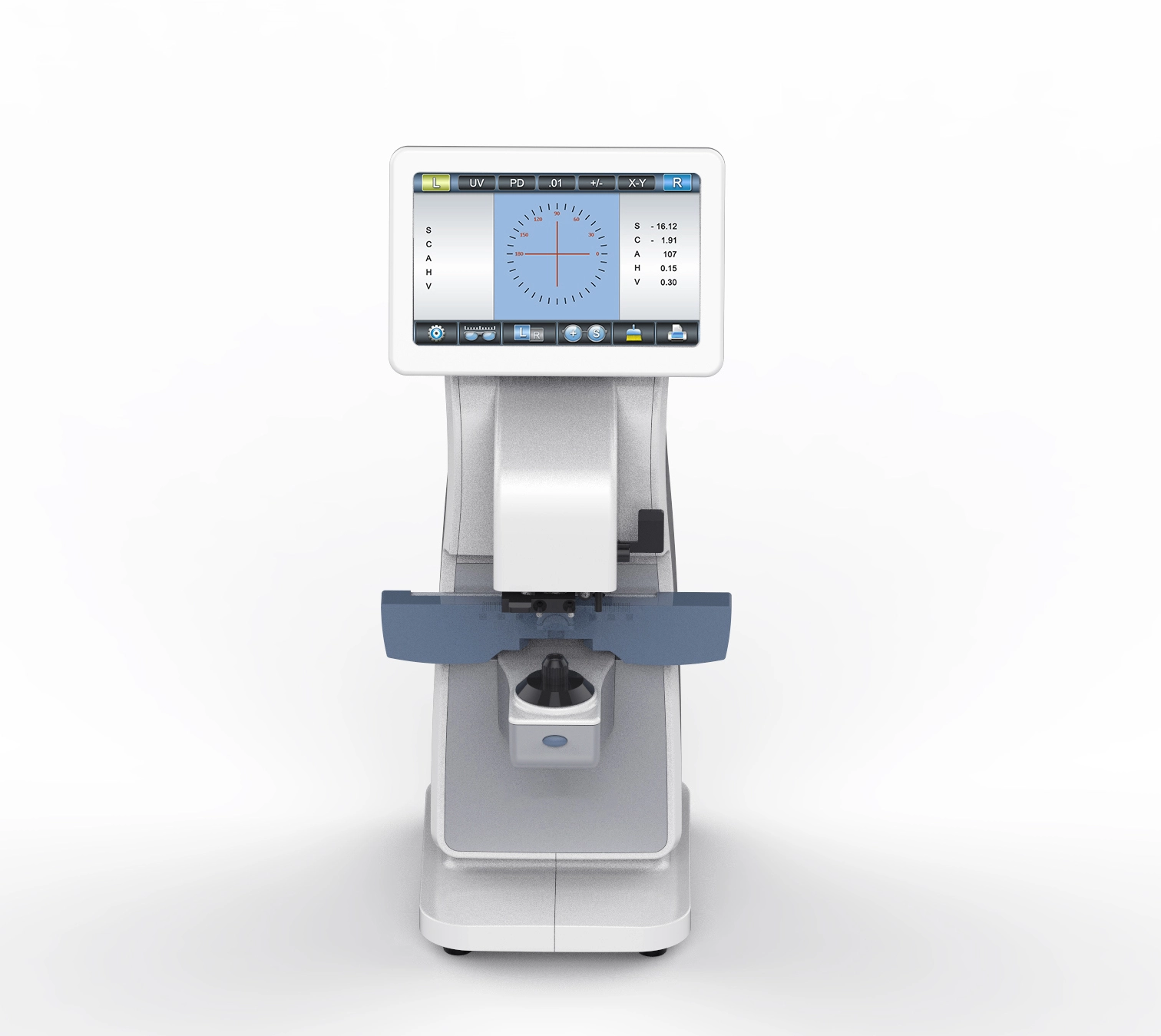 Medidor de lente automotriz digital de focos automotrices para pruebas de ojo y prueba de lentes - Insorkom 1