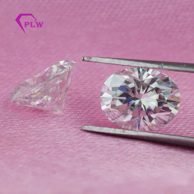 Provence Gems No Bow Tie Excellent Brilliant Cut Loose Oval Moissanite With Moderate Price 1