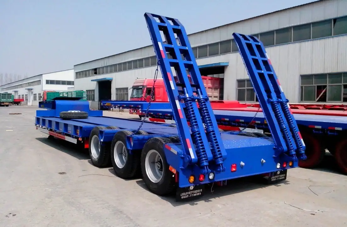 Flatbed Trailer Brands 14/8/16mm by KDZG Trailer Truck 3