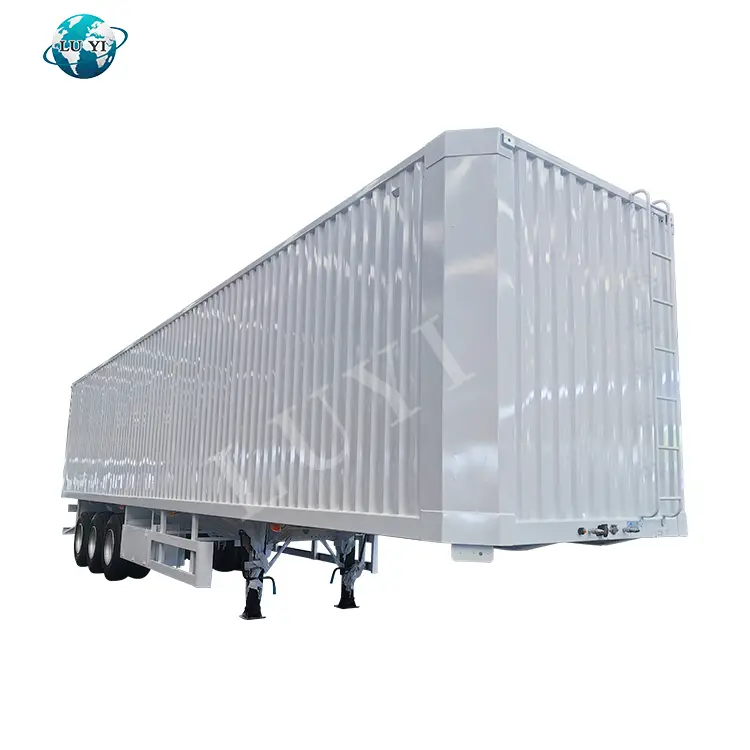 30-100t Box Semi Trailer With The Best Price 1