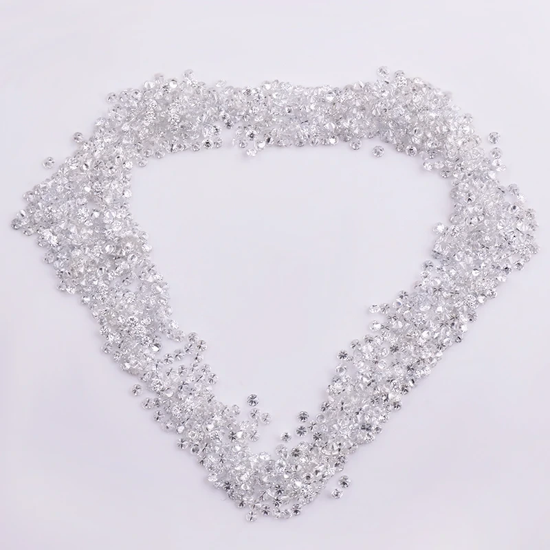 0,8-1,2 mm, sehr sehr kleine echte lose Diamant gegen Klarheit HPHT LOSSER Diamant Großhandel Bulk Diamonds Lab-Preis pro Karat 1