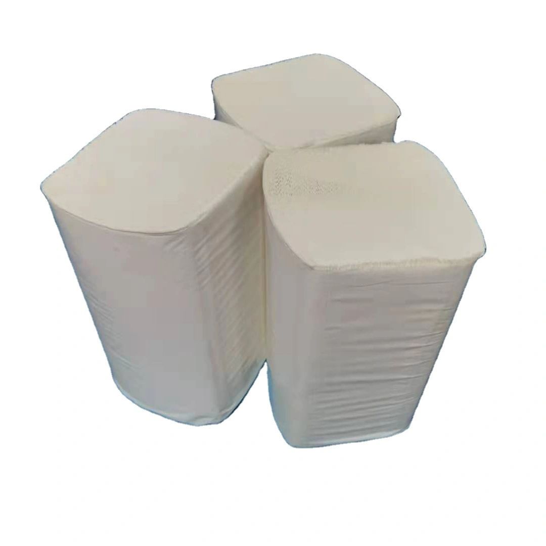 Hand Towel Tissue - Virgin Wood Pulp 1-ply White, V-Fold, Wet Strength, Embossed 1