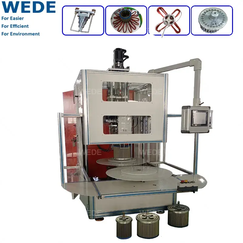Single Stator Automatic Winding Machine High-Speed Stranding Machine - - WEDE 5