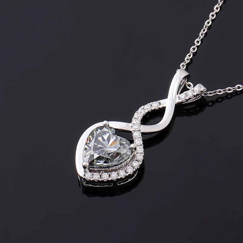 Provence Collier en or blanc 14K 1