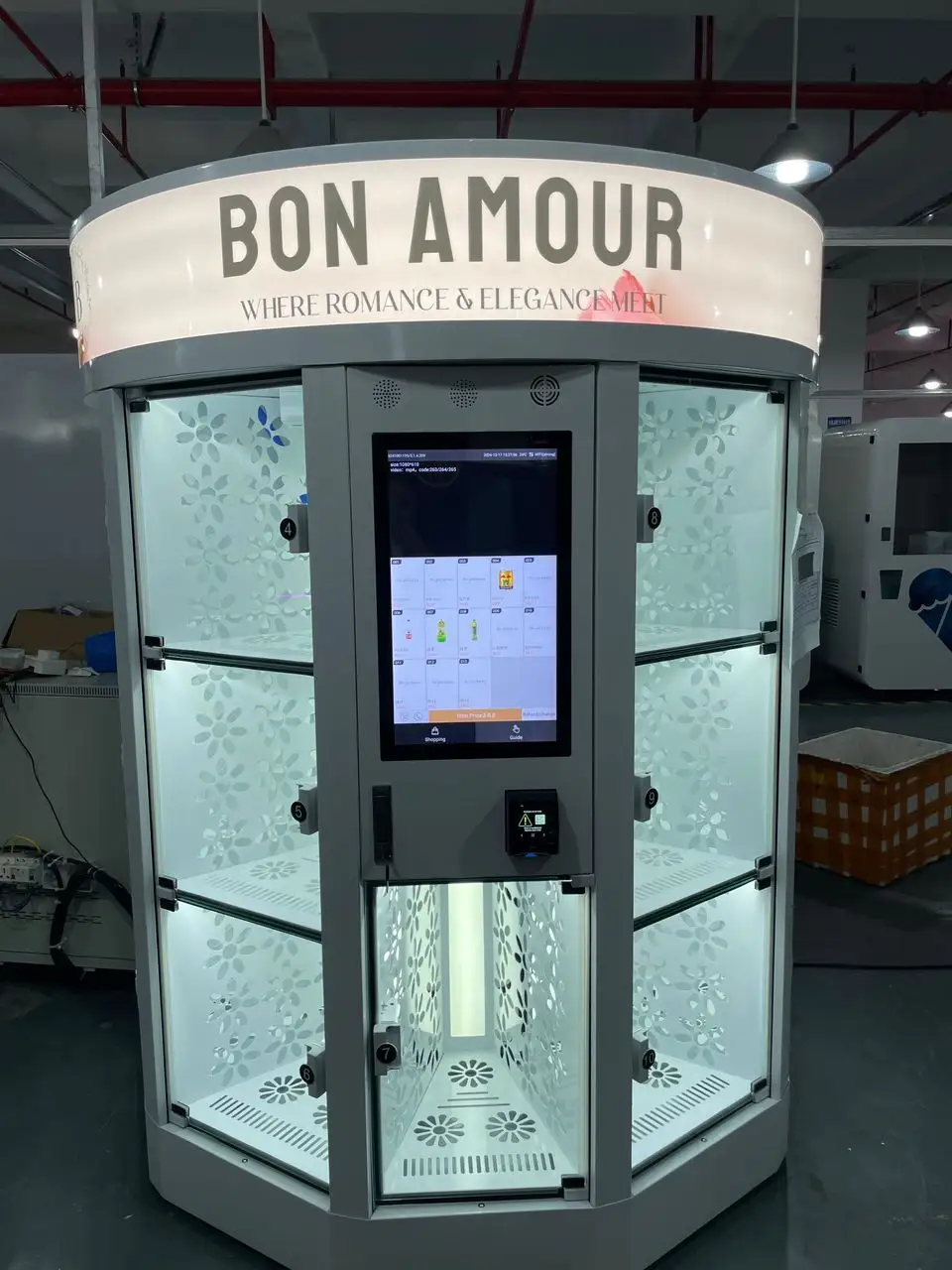 VENDING MACHINE Flower Bouquet Vending Machine Directly Sale 4