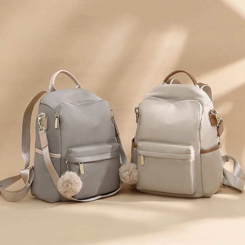 Wholesale Leisure Large-capacity Backpack Women Oxford Cloth Shoulder Bag Fashion Multifunctional Travel Backpack. 1