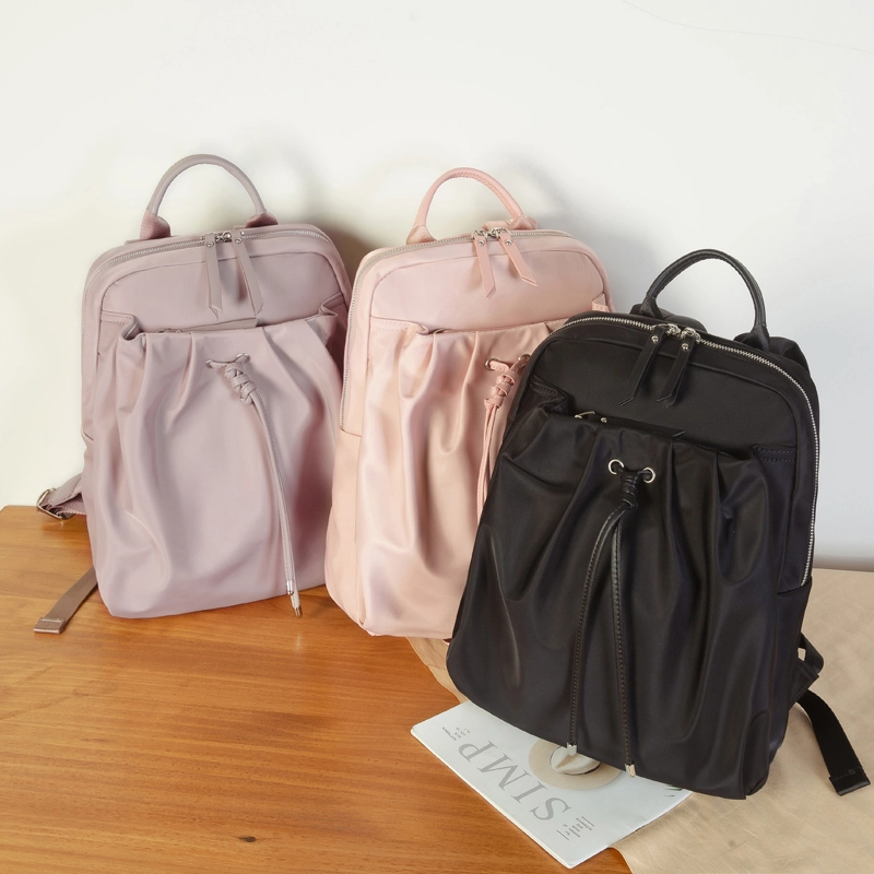 Factory Direct Ultra-light Fashion Bag Nylon Waterproof Oxford Cloth Backpack 1