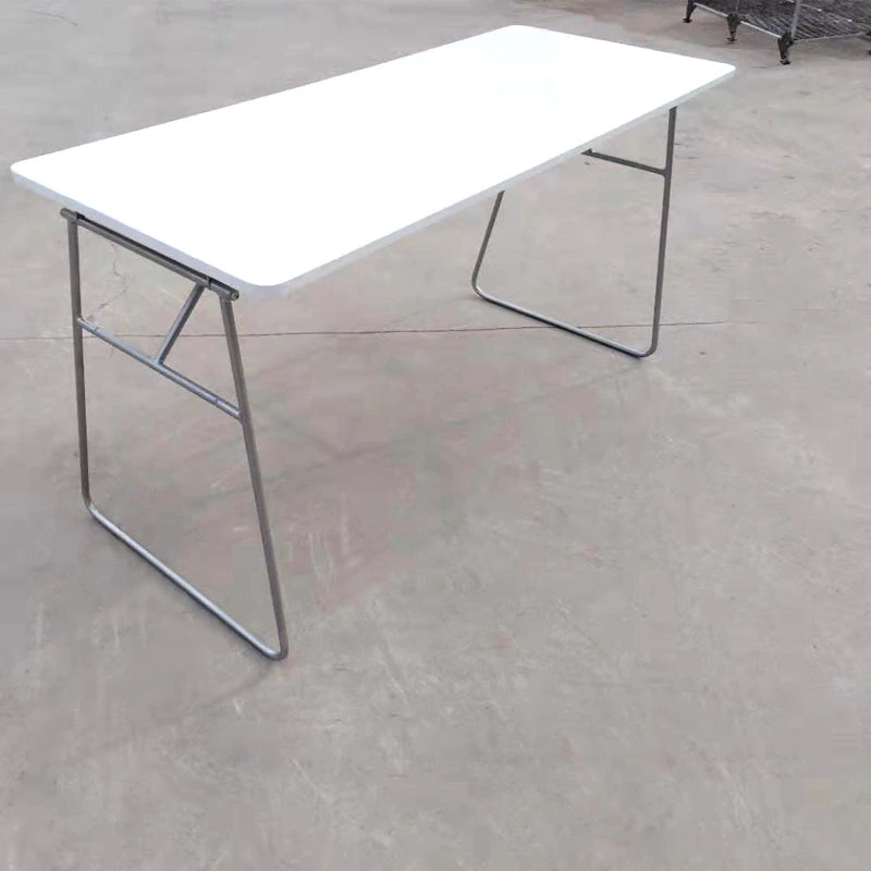 Bent Leg clip table, with Metal Hairpin Legs 1