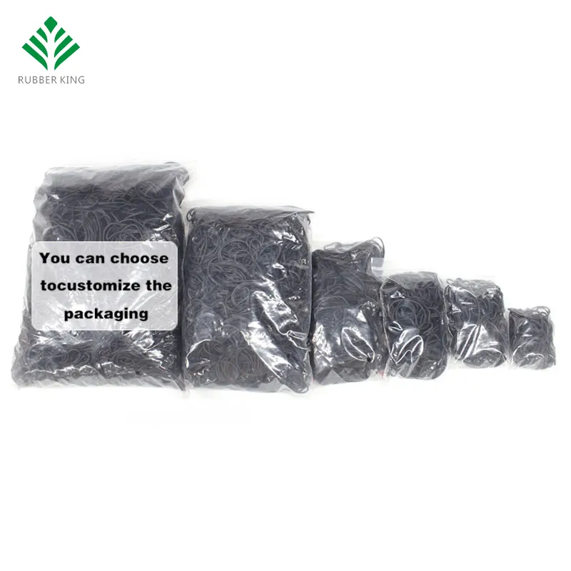 Buy Rubber Bands Black by Rubber King 7