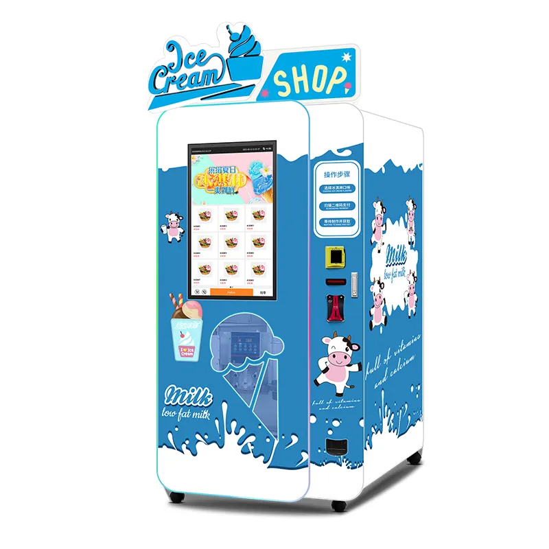 For Offices Ice Vending Machine Franchise 280kg by Haloo 3