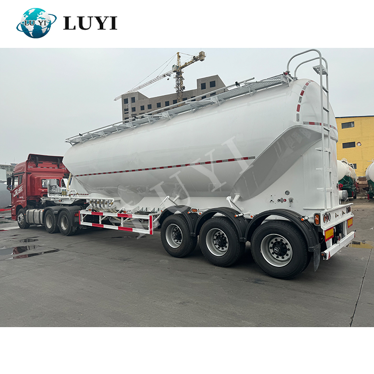 Semirrailer de transporte de polvo de 3 ejes | Luyi 7