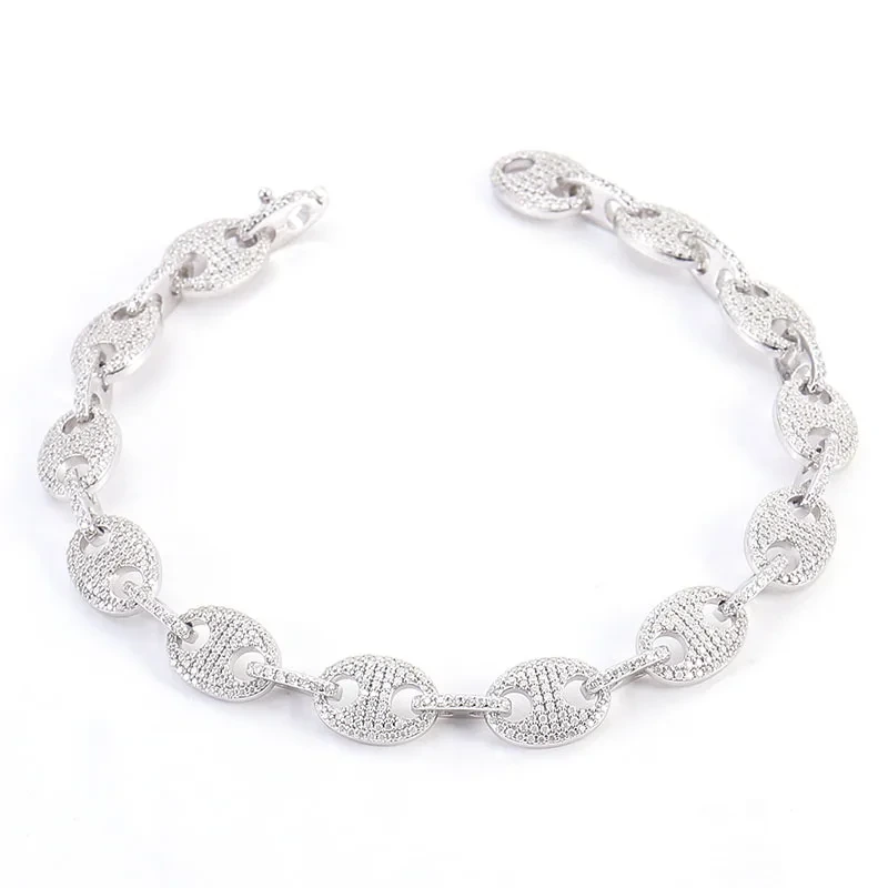 Tenniskette Moissanite Custom Bracelets Diamanten S925 Sterling Silber 2023 Neues Design 3mm Silber 925 Klassisches Reizarmband 1