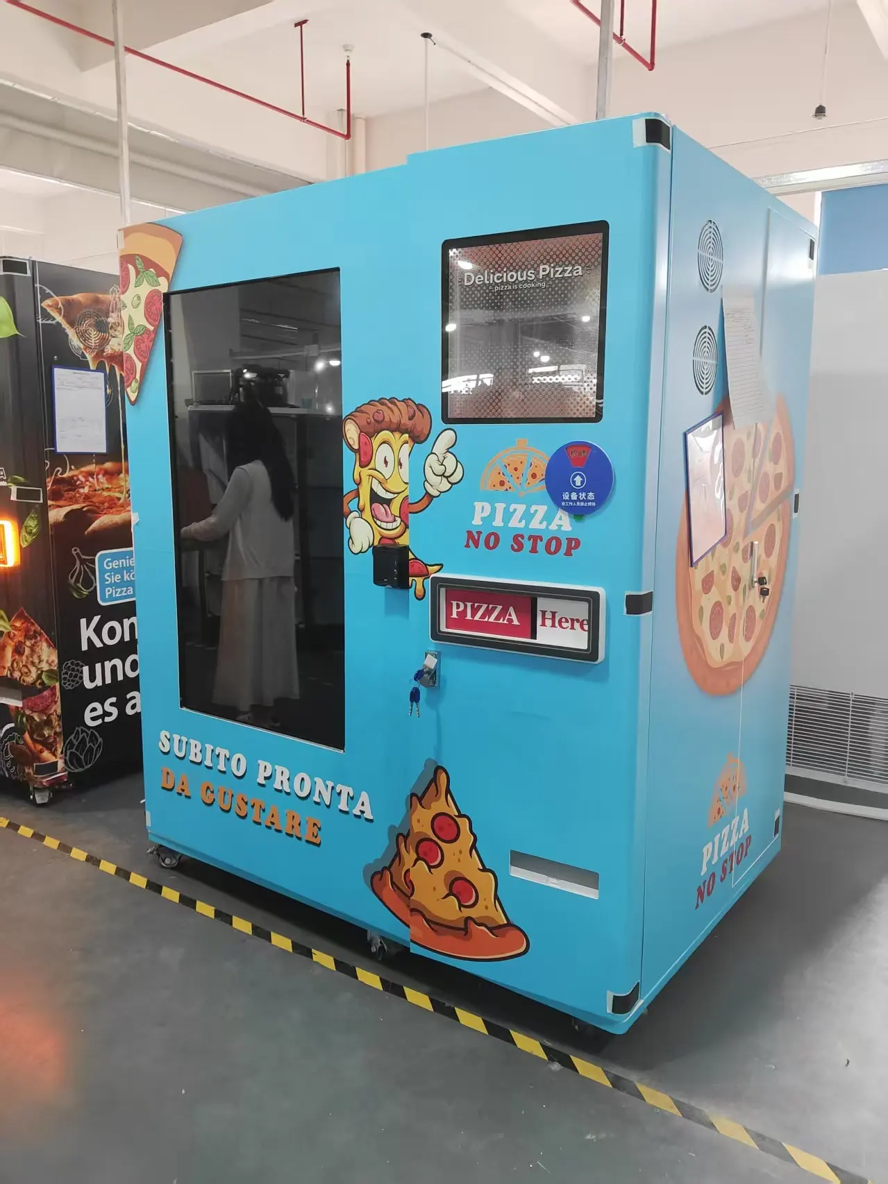Frozen Pizza Vending Machine VENDING MACHINE Wholesale - Haloo 4