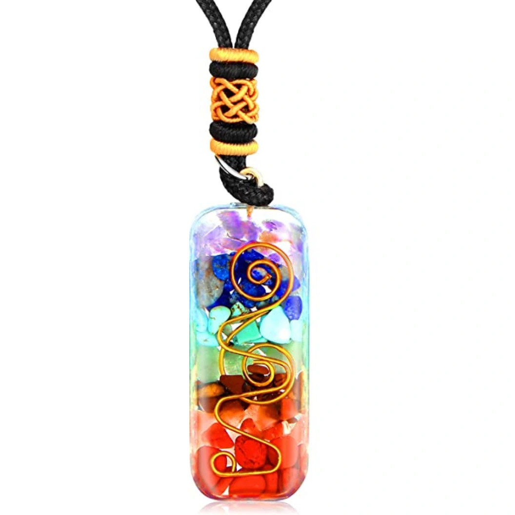 Wholesale Of Multi-color Pendant Necklaces For Physical And Mental Protection Spiritual Yoga Therapy Crystal Necklaces 1