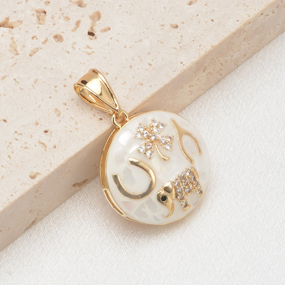 New Fashion And High Grade Elephant Necklace Jewelry With Female Minority Design Zircon Pendant 1