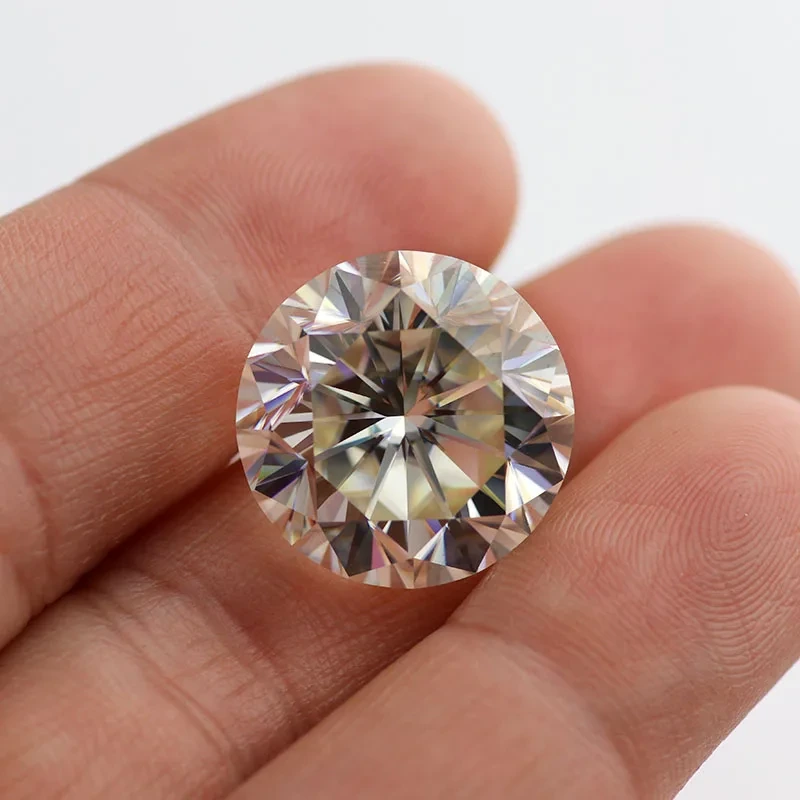 Moissanite Wholesale Round Brilliant Cut Moissanite Diamond Gh Color Price Per Carat 1