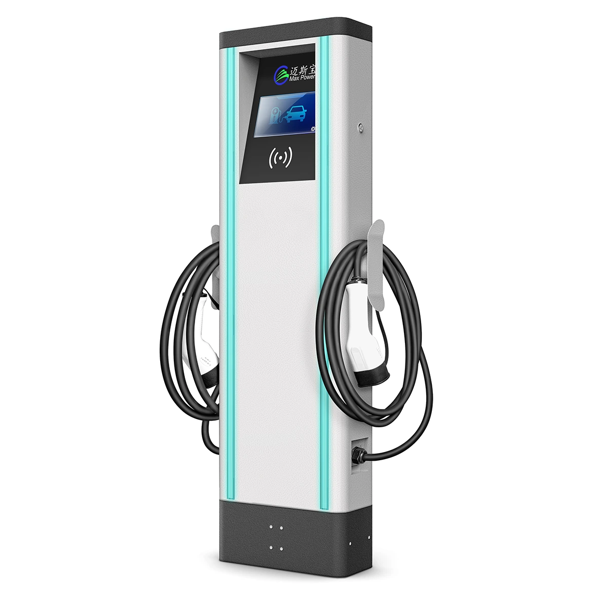 7kW-22kW Dual Guns Type2 Ac Charger For EV Max Power 1