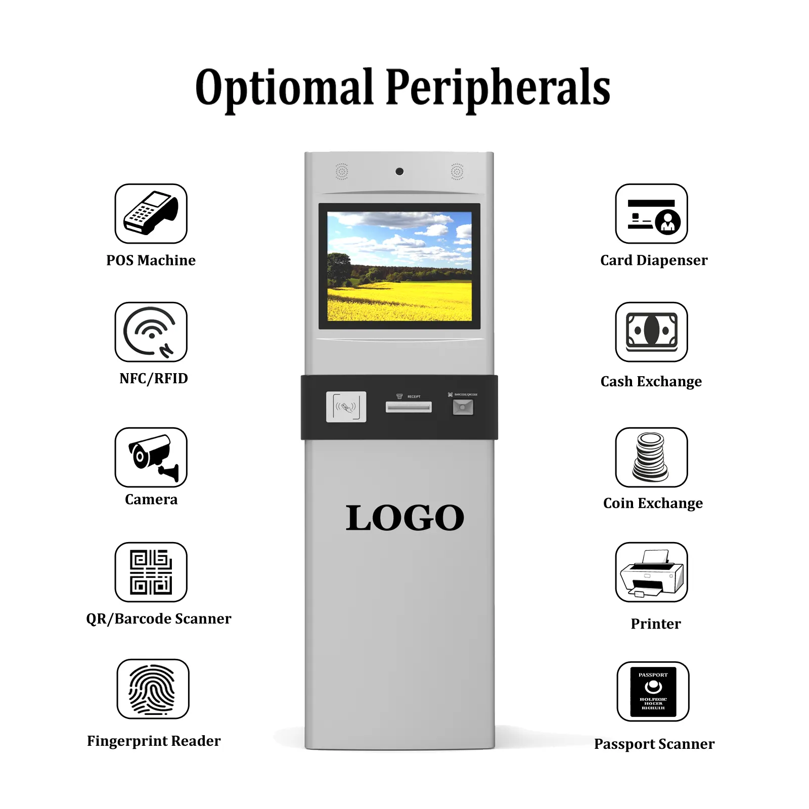 Kiosk Currency Exchange Machine Multi-Language/Customized by E-Star 4
