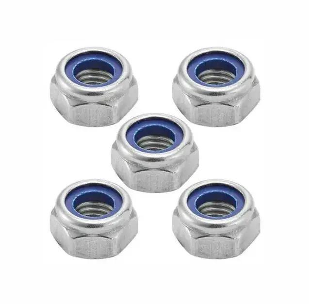 Bestcustom Nuts Internal Thread Plastic Insert Nylon Lock Nut 2