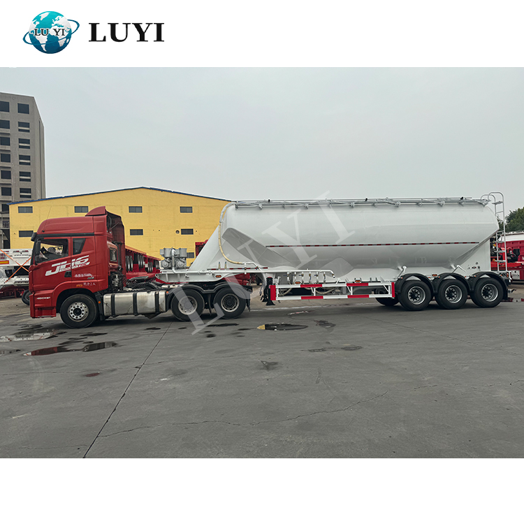 Semirrailer de transporte de polvo de 3 ejes | Luyi 3