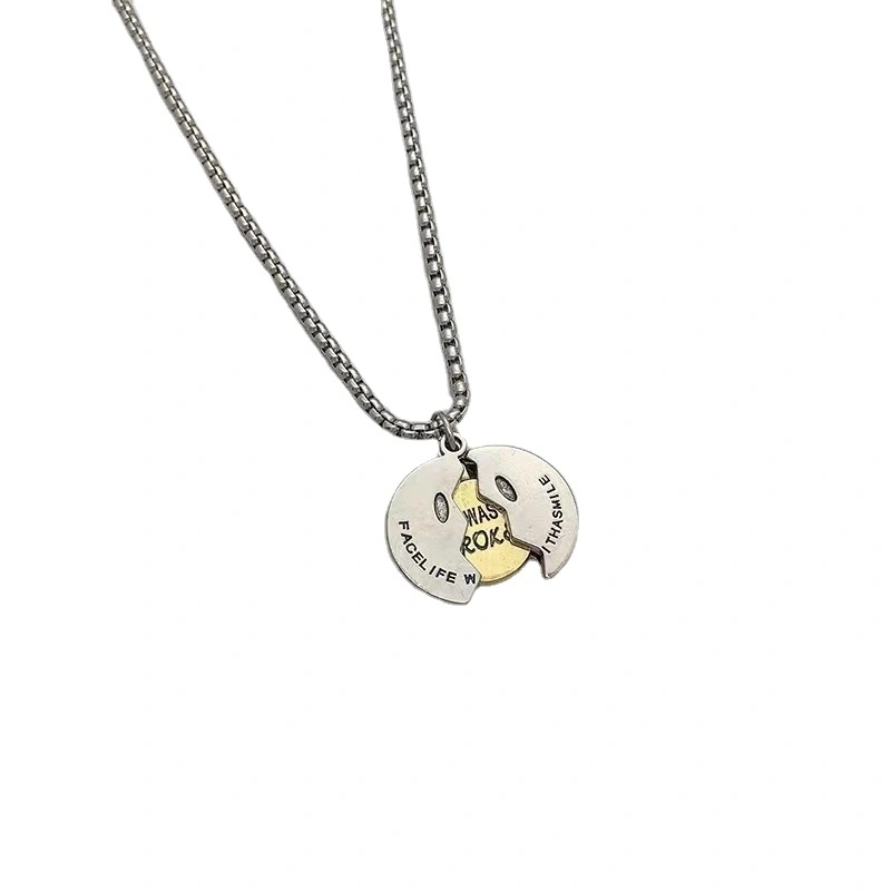 Wholesale Of Titanium Steel Necklaces With Multiple Fashionable Light Luxury Hip Hop Jewelry Cuban Men And Women's Pendants 1