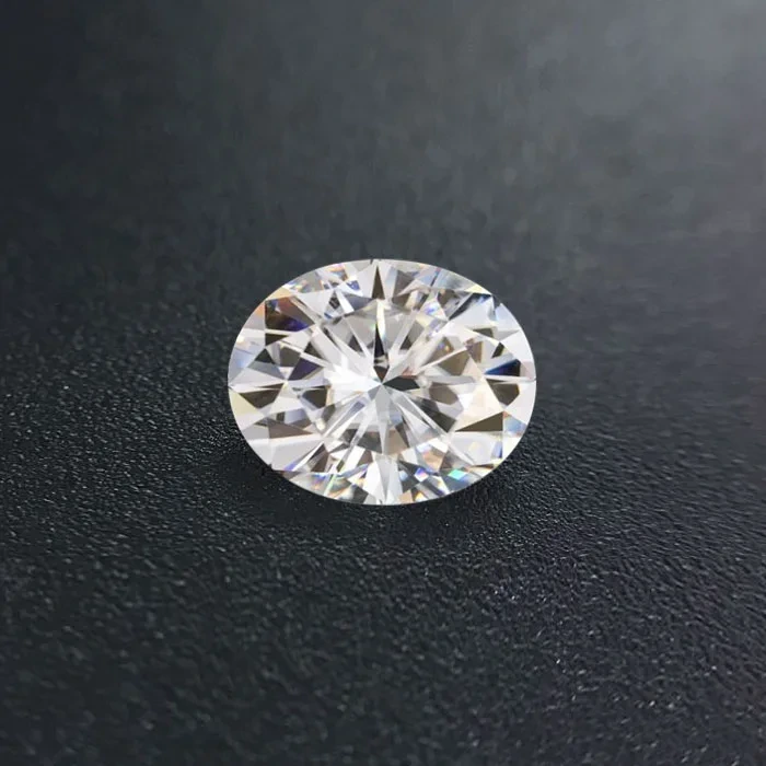 3excellent Def Color Vvs Clarity Oval Brilliant Cut Loose Moissanite Diamond From Provence Gems 1