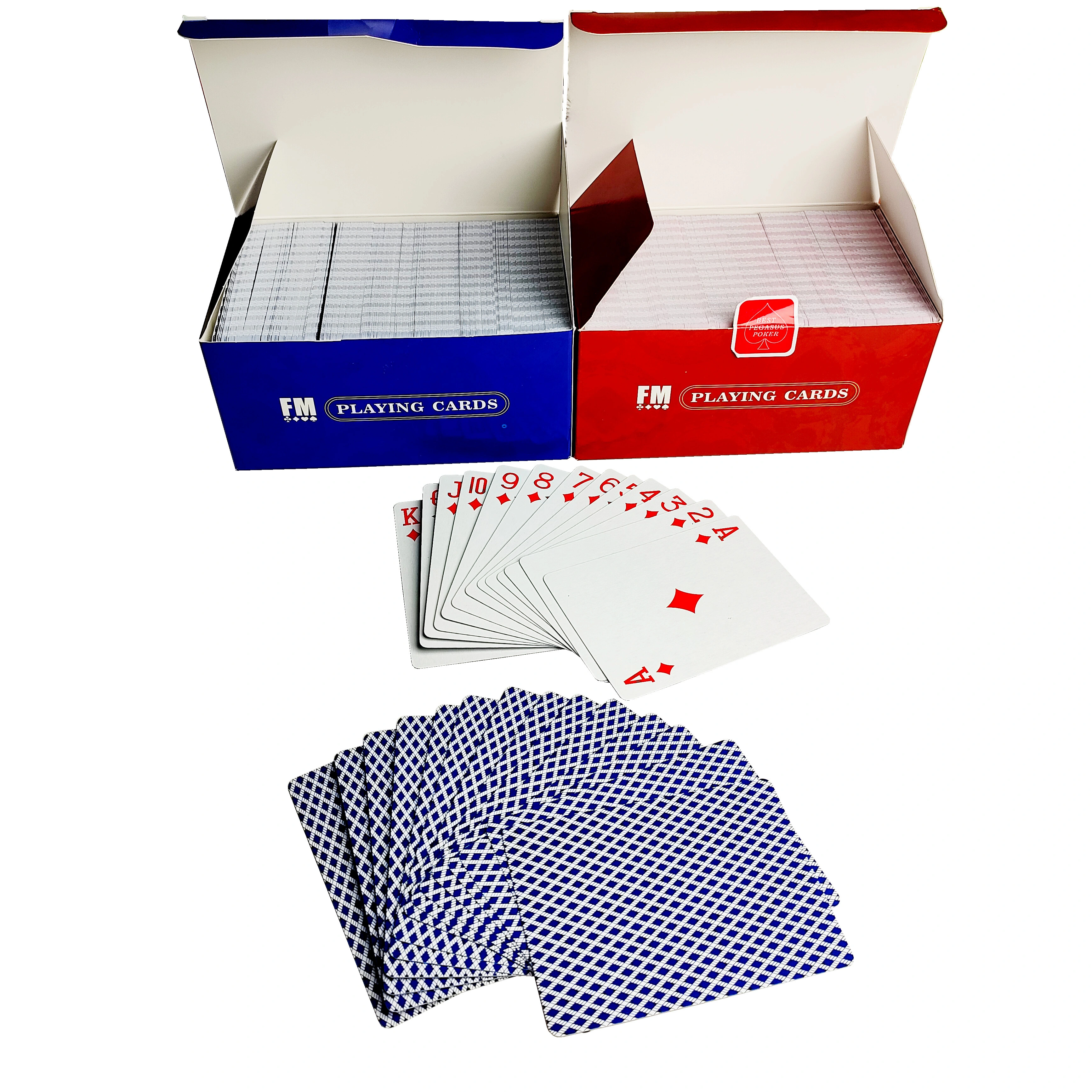 Custom Embossed Gold Foil Plated Playing Cards - 24k Gs-18147 Oem Ma Zai Fei 1