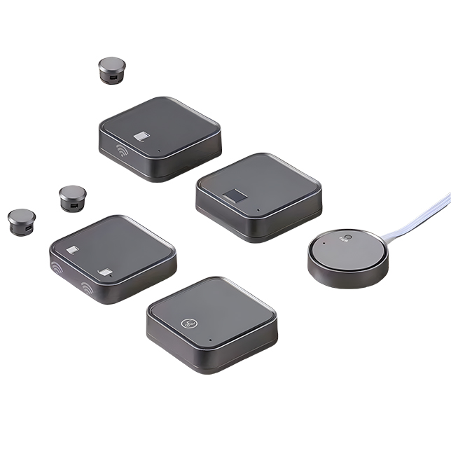 Commutateur de capteur de mouvement tactile de porte simple/double pour mobilier de bureau 1