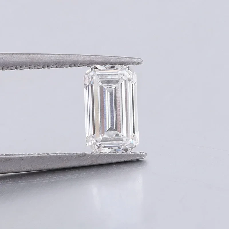 مختبر الماس بالجملة 5.78ct f color vs1 LAB GRANT High Emerald Cut Igi معتمد 1