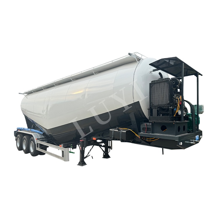40 35 CBM Cement Bulk Bulk Dry Powder Semi-Railer 1
